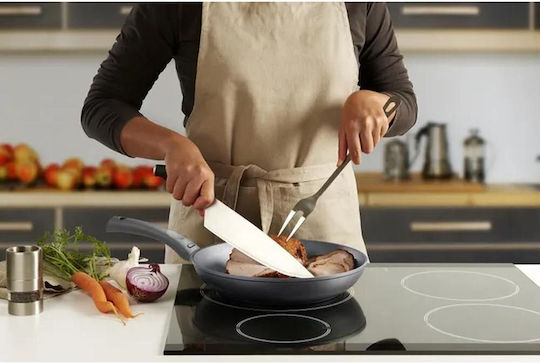 TVS Mito Wok Aluminum with Non-Stick Interior Coating 28cm