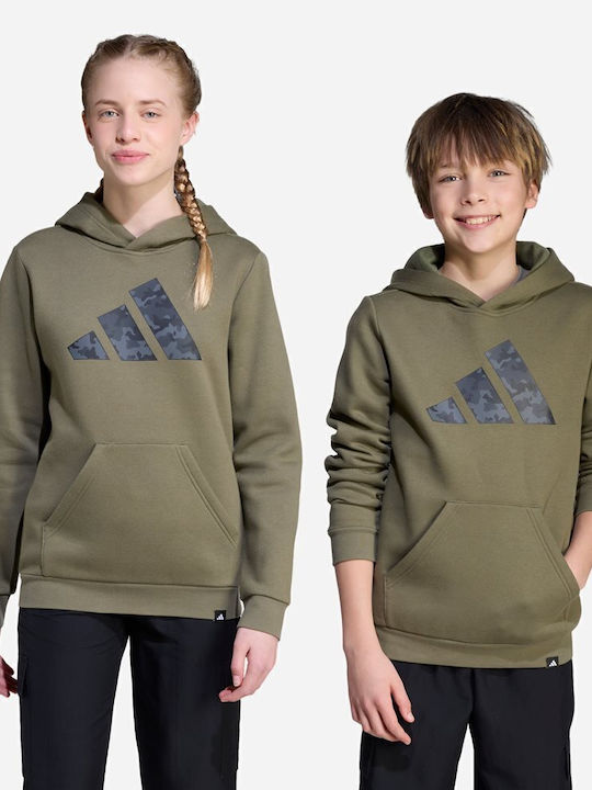 Παιδικό Φούτερ με Κουκούλα Camo Camo Graphic