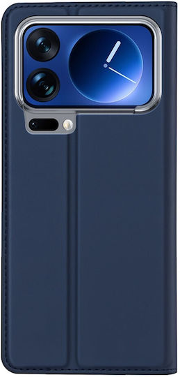 Dux Ducis Skin Pro Series Книга Изкуствена кожа / Силикон Син (Xiaomi 17 Pro Max)