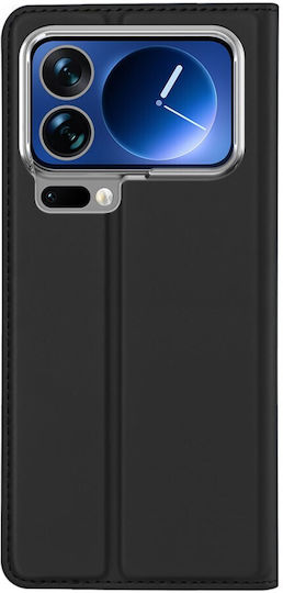 Dux Ducis Skin Pro Series Book Synthetic Leather / Silicone Black (Xiaomi 17 Pro)