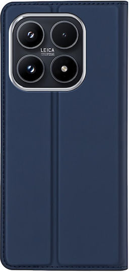 Dux Ducis Skin Book Piele artificială / Silicon Albastru (Xiaomi 17)