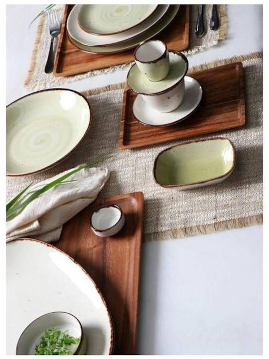 Espiel Terra Cup Coffee Porcelain Green 350ml