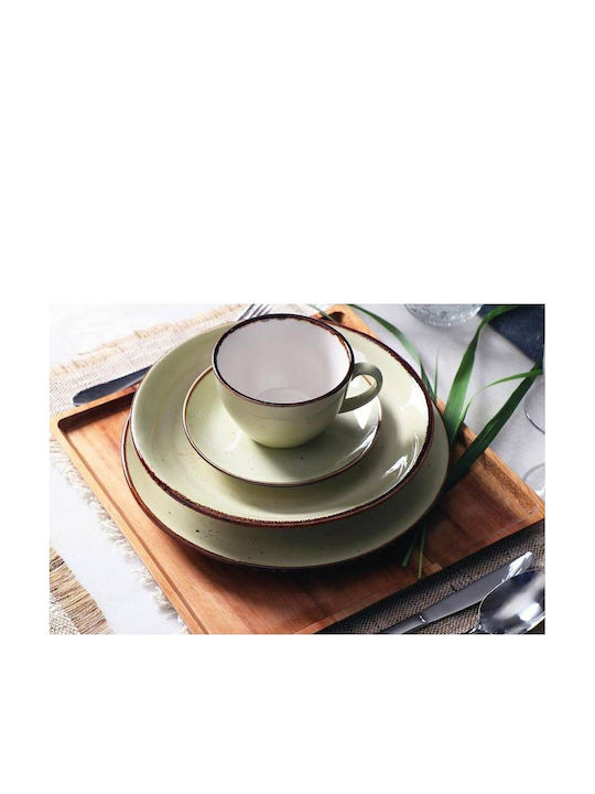 Espiel Terra Cup Coffee Porcelain Green 350ml