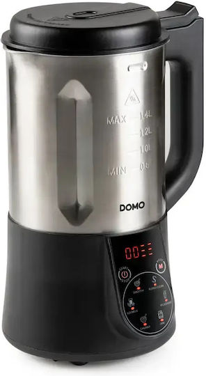 Domo Θερμομάγειρας 1200W με Χωρητικότητα 1.4lt Γκρι