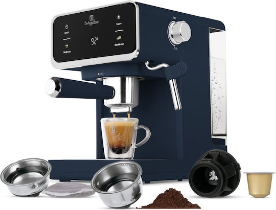 Berlinger Haus Automatic Espresso Machine 950W Pressure 20bar Blue BH-9853