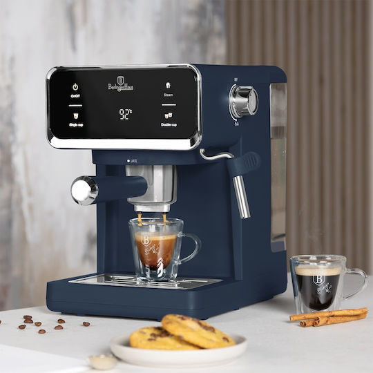Berlinger Haus Automatic Espresso Machine 950W Pressure 20bar Blue BH-9853