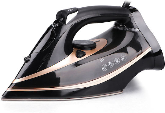 Raf Express Steam R.1215j Fier de Călcat cu Aburi 2600W cu Talpă Ceramică și Debit Continu de Abur 120g/min