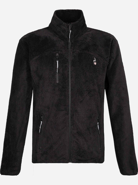 Ανδρική Ζακέτα Fleece Black