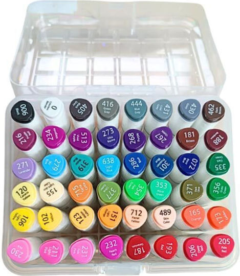 MG Toys Drawing Markers 1mm Double Tip Set 48pcs
