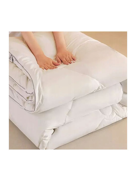 Pilotă Dublu De Lână 200x220cm Alb 110 g/mp²Gsm