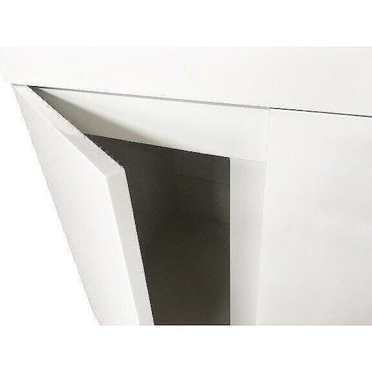 Inter Ceramic Waschtisch mit Waschbecken L60xB41xH50cm Weiß