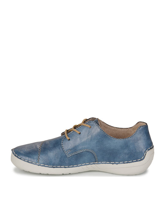 Γυναικεία Oxfords σε Μπλε Χρώμα