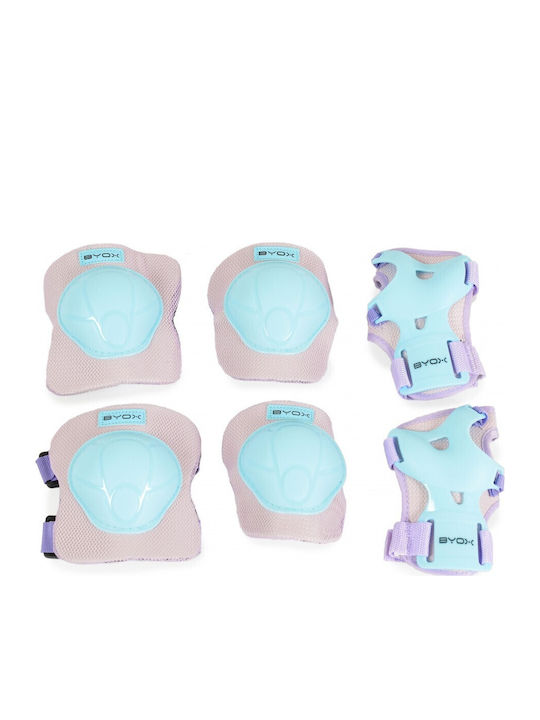 Byox Class A Children's Protective Gear Set for Rollers Purple 3 pcs