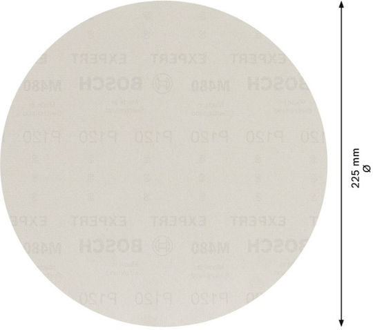 Bosch Expert Sandpaper 225x225mm