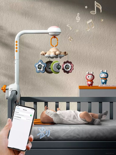 Tumama Kids Mobilă Pătuț cu Muzică și Proiector pentru 0++ Luni