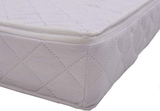 Smartic Saltea Pentru Patut cu Nucă de cocos & Latex 60cmx120cmx10cm