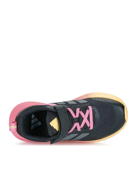 Fortarun Fortarun 4.0 Kids Sports Shoes Running with Hoop & Loop Closure Black