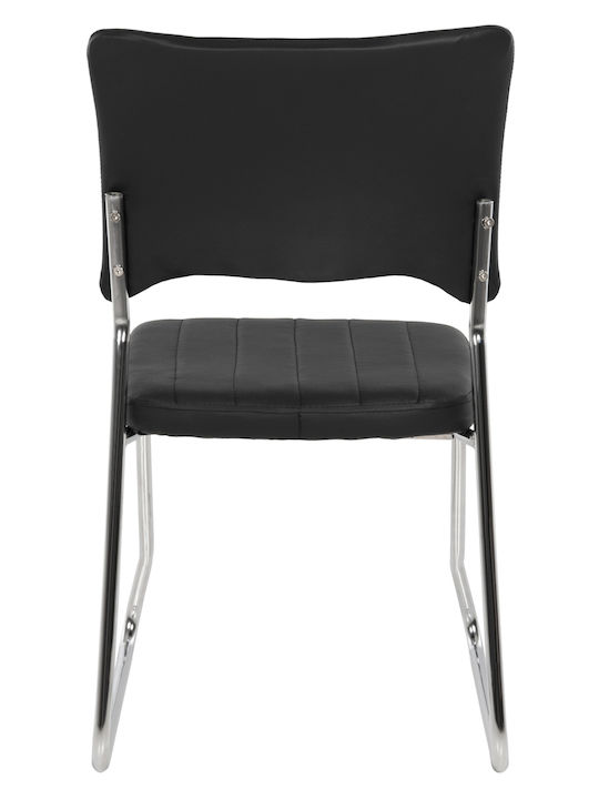 Stuhl Quenti in Schwarz Farbe 47x54x84cm 4Stück