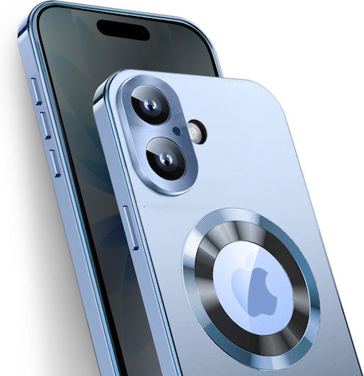 Erbord Umschlag Rückseite Metallisch Blau (iPhone 17)