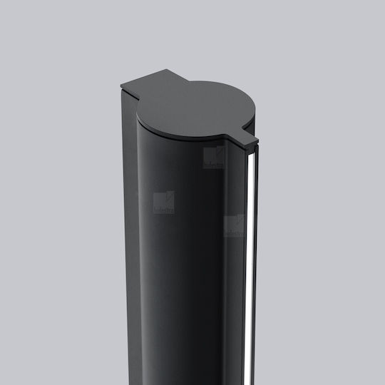Helestra LED Floor Lamp with Warm White Light 3240lm Black