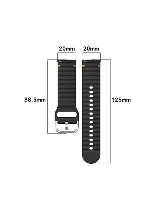 Strap Silicone Yellow (Amazfit Bip 3 / Bip 3 Pro)