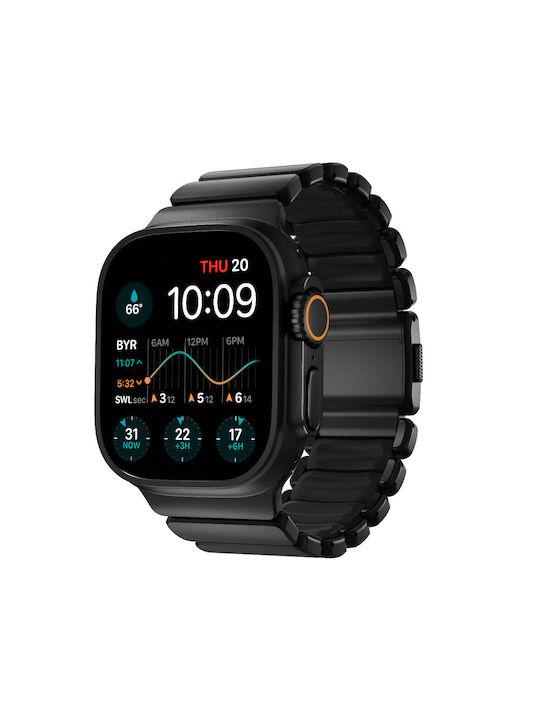 Nomad Λουράκι Μαύρο (Apple Watch 44/45/46mm/Ultra 49mm)