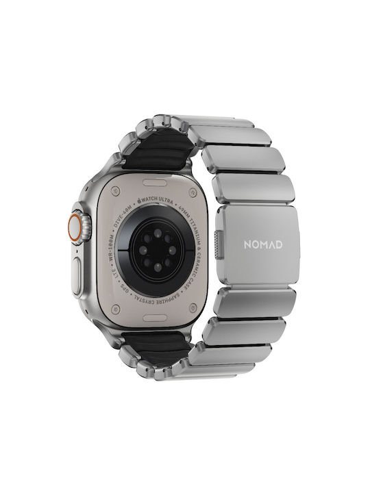 Nomad Λουράκι Ανοξείδωτο Ατσάλι Μπεζ (Apple Watch 44/45/46mm/Ultra 49mm)