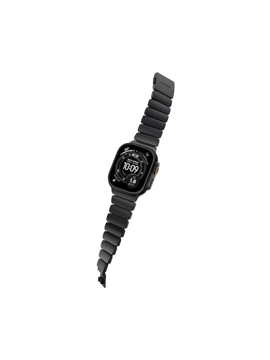 Nomad Λουράκι Ανοξείδωτο Ατσάλι Μαύρο (Apple Watch 44/45/46mm/Ultra 49mm)