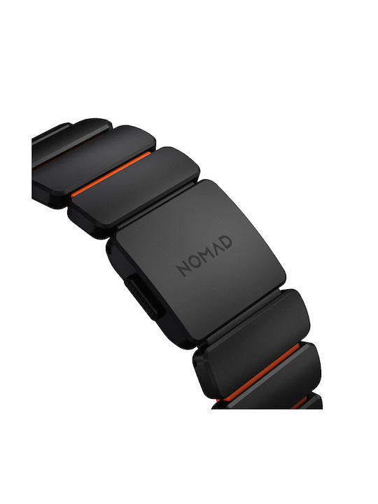 Nomad Λουράκι Ανοξείδωτο Ατσάλι Μαύρο (Apple Watch 44/45/46mm/Ultra 49mm)