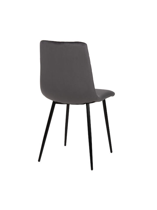 Latrell Stühle Speisesaal Grey 1Stück 43x54x88cm