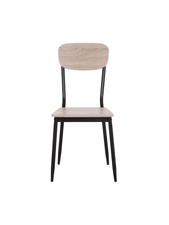 Paget Scaune Sala de mese Black 1buc 40x49x87.5buc