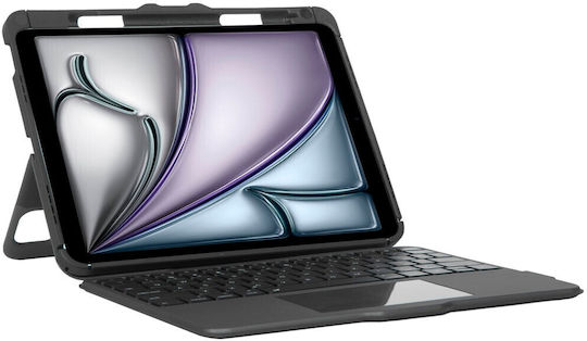 Targus Klappdeckel mit Tastatur Schware (iPad Air) THZ967DE