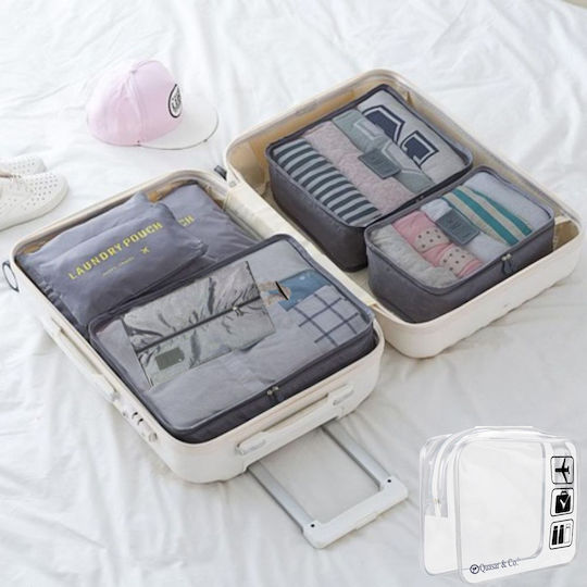 Quasar Gray Organizer Case 7 Pieces