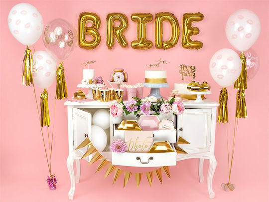 Bride To Be Transparent Luftballons Set 6 Stücke