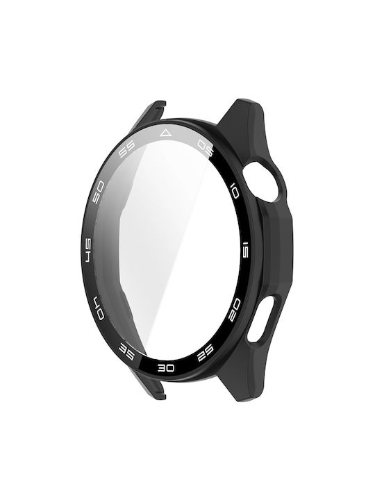 Plastikhülle in Schwarz Farbe für Huawei Watch GT 6 46mm