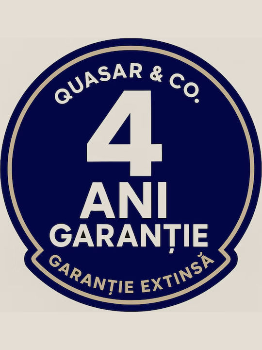 Quasar Valize de Călătorie Dure Burgundia cu 4 roți Set 4buc