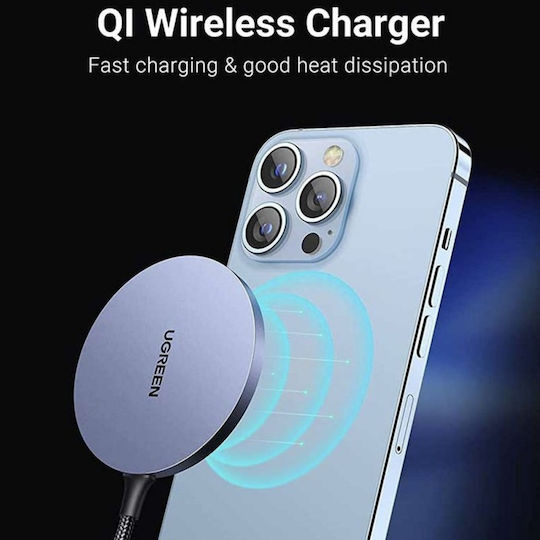 Ugreen и кабел USB-C 15W Сив (CD245)