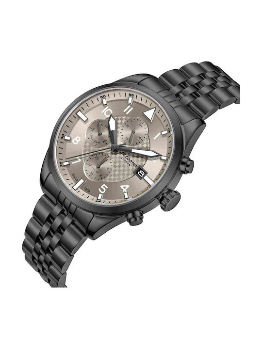 Lee Cooper Dual Time Ρολόι Μπαταρίας με Μεταλλικό Μπρασελέ Lee Cooper Dual Time Ρολόι Μπαταρίας με Μεταλλικό Μπρασελέ