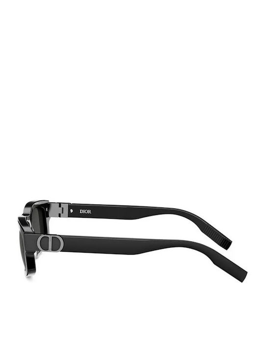 Dior Unisex Ochelari de soare cu Negru Cadru și Argintiu Oglindă Lentilă S2I 10A4 01C