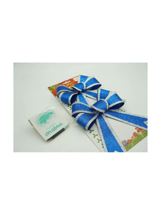 Set Ornamente Fundițe Din Plastic Albastre 13x18cm 2 Bucăți