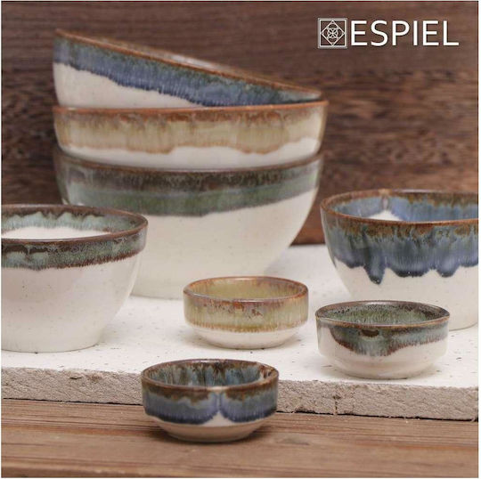 Espiel Essentials Μπωλ Σερβιρίσματος Στρογγυλό Κεραμικό Μπεζ με Διάμετρο 10εκ.