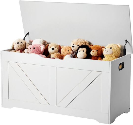 Vevor Children's Storage Box made of Wood White 99x39.5x48cm 1pcs