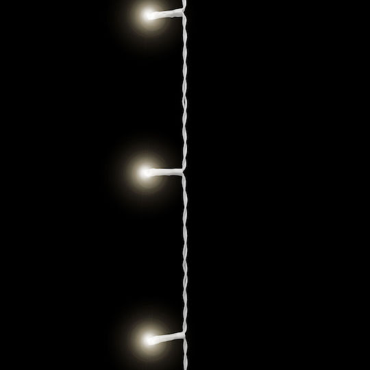 100 Λαμπάκια LED 2.2μ. Λευκά τύπου Βροχή