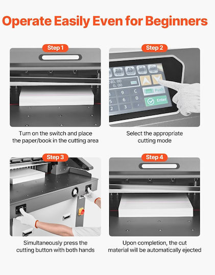 Vevor Office Cutting Electric Machine Guillotine 66cm