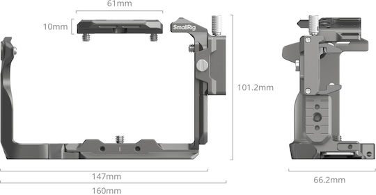 Smallrig 4770 Hawklock Quick Release Cage Sony Fx3 Fx30