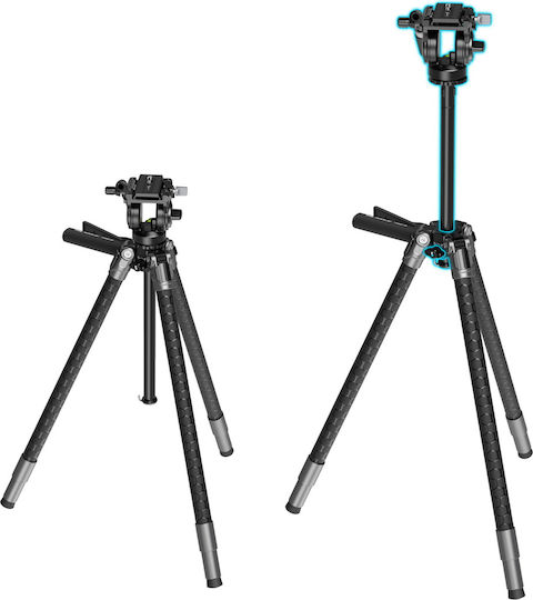 Smallrig 5305 Υδραυλικό Video Τρίποδο X Potato Jet Tribex Se