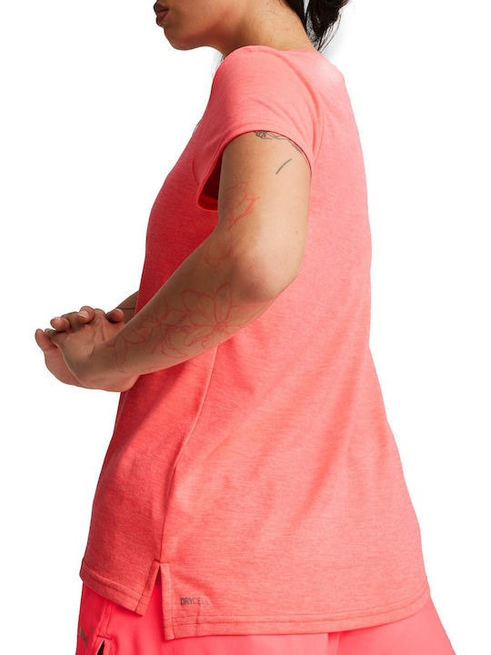 PUMA Run Favorite T-Shirt Coral