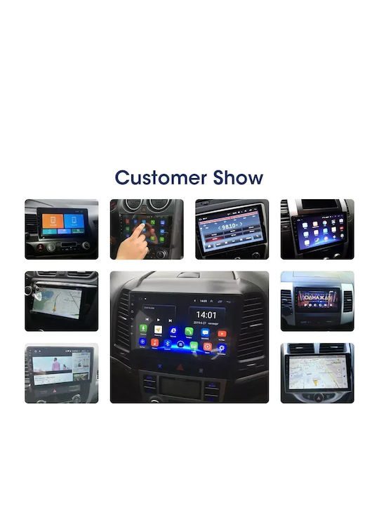 Car Audio System for Citroen C1 2005-2014 (Bluetooth/USB/WiFi/GPS/Apple-Carplay/Android-Auto) with Touch Screen 10"