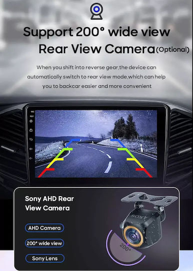 Car Audio System for Skoda Fabia 2015-2022 (Bluetooth/USB/WiFi/GPS/Apple-Carplay/Android-Auto) with Touch Screen 9"