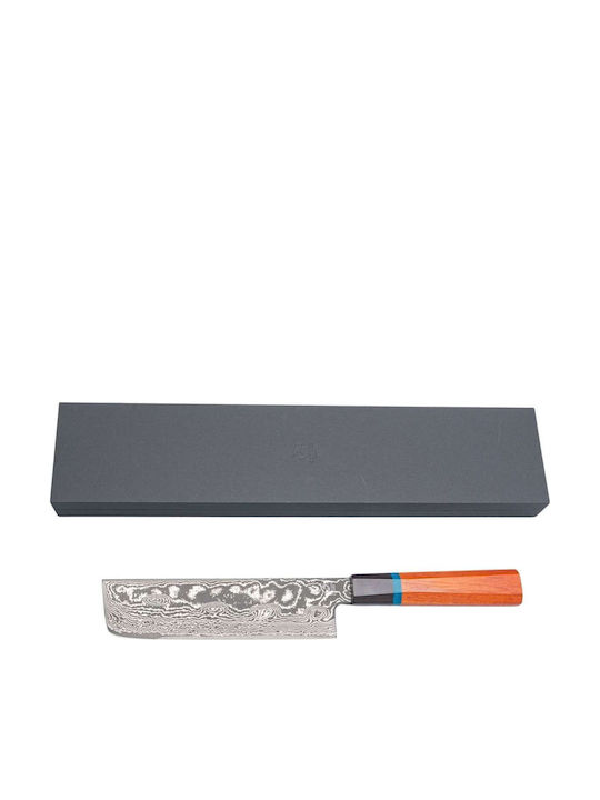 Ryusen Bonten Unryu Cuțit Nakiri din Oțel Damasc 16.5cm